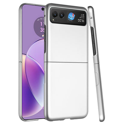 For Samsung Galaxy Z Flip 7 FE Snap-On Flip Premium Matte Finish Slim Lightweight Protective PC + Rubber TPU Hard Shell Case Cover