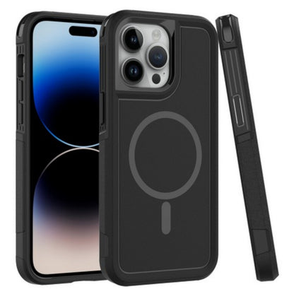 For Samsung Galaxy S25 Ultra Heavy Duty Rugged & Dual-Layer Protection and Magnetic Circle Compatible with Magsafe Shockproof Case Cover