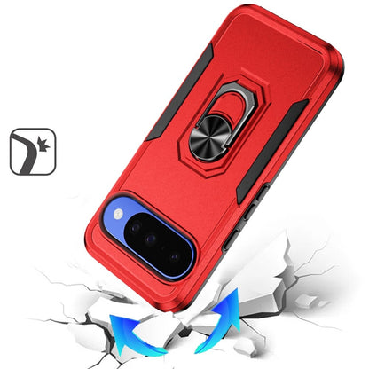 Phone Case for Google Pixel 11 / 11 Pro Tough Hybrid Ring Stand Shockproof Rugged Grip Impact Resistant Hybrid Kickstand Heavy Duty Durable Cover