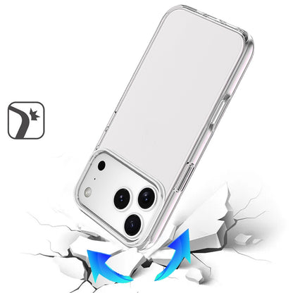 Phone Case for Apple iPhone 18 Pro Shockproof Thick 3mm Clear Heavy Duty Drop Resistant TPU Reinforced Corner Protective Transparent Durable Cover