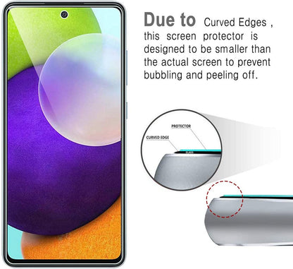 For Apple iPhone 14 /13 Tempered Glass Screen Protector, Clear HD Anti-Scratch Protective Film, Touch Sensitive, Easy Install, Bubble-Free Protector Clear