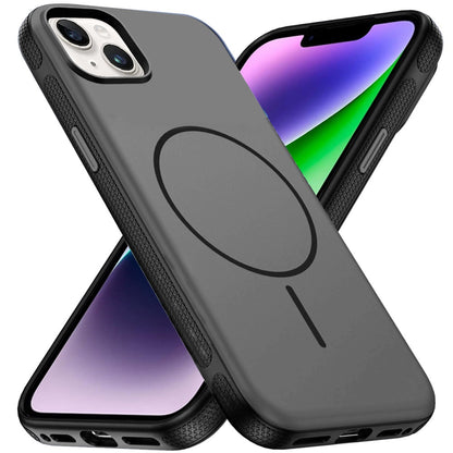 For Apple iPhone 17E /16E Super Magnetic Premium Edged Core Matte Thick Hybrid Drop Protection Shockproof Design Case Cover