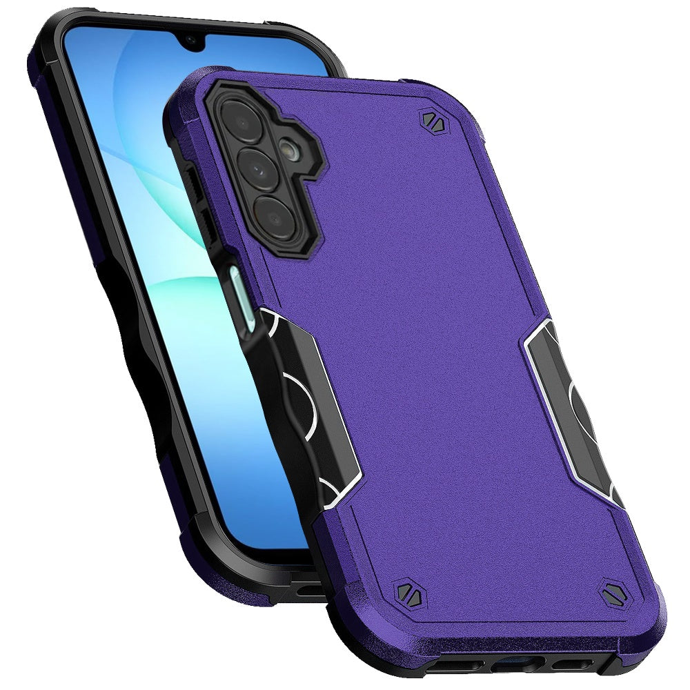 For Samsung Galaxy S25 Fan Edition /Galaxy S25 FE Slim Tough Shockproof Hybrid Heavy Duty 2in1 Dual Layer TPU Bumper Rugged Rubber Defend Armor Case Cover