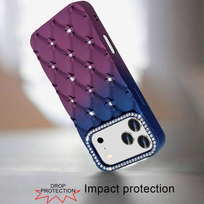 Phone Case for Apple iPhone 18 Pro Floral Glitter Shimmer Bling Hybrid Shockproof Anti Slip Thick TPU Protective Stylish Design Cover