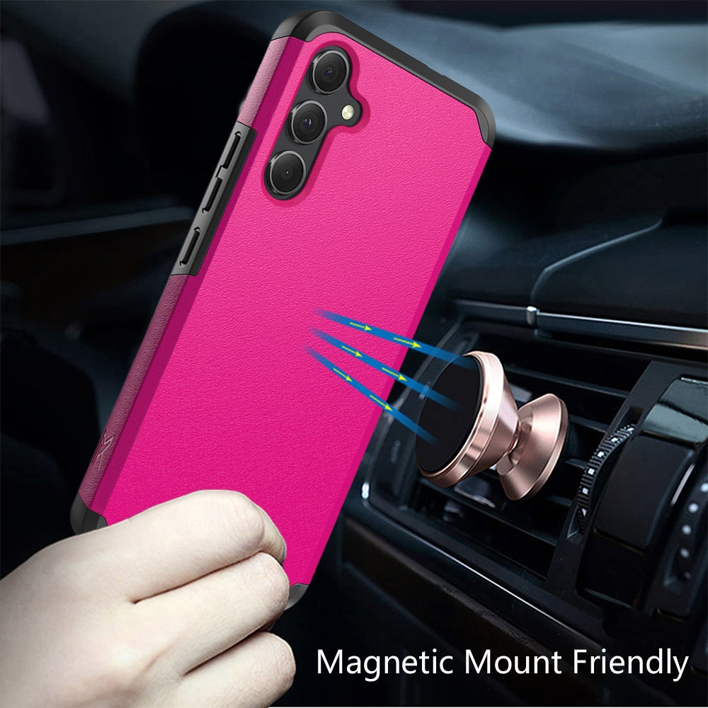 For Motorola Moto G Power 5G (2025) Premium Slim Tough 2in1 Hybrid Case Dual-Layer PC TPU Rubber Armor with Shockproof Protection Case Cover