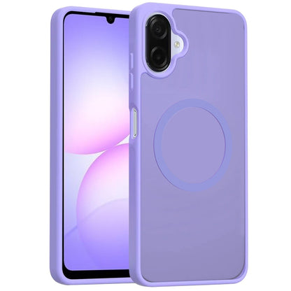For Samsung Galaxy A07 MagSafe Compatible Case Hybrid Soft TPU Bumper Hard Translucent Matte Back Slim Shockproof Case Cover