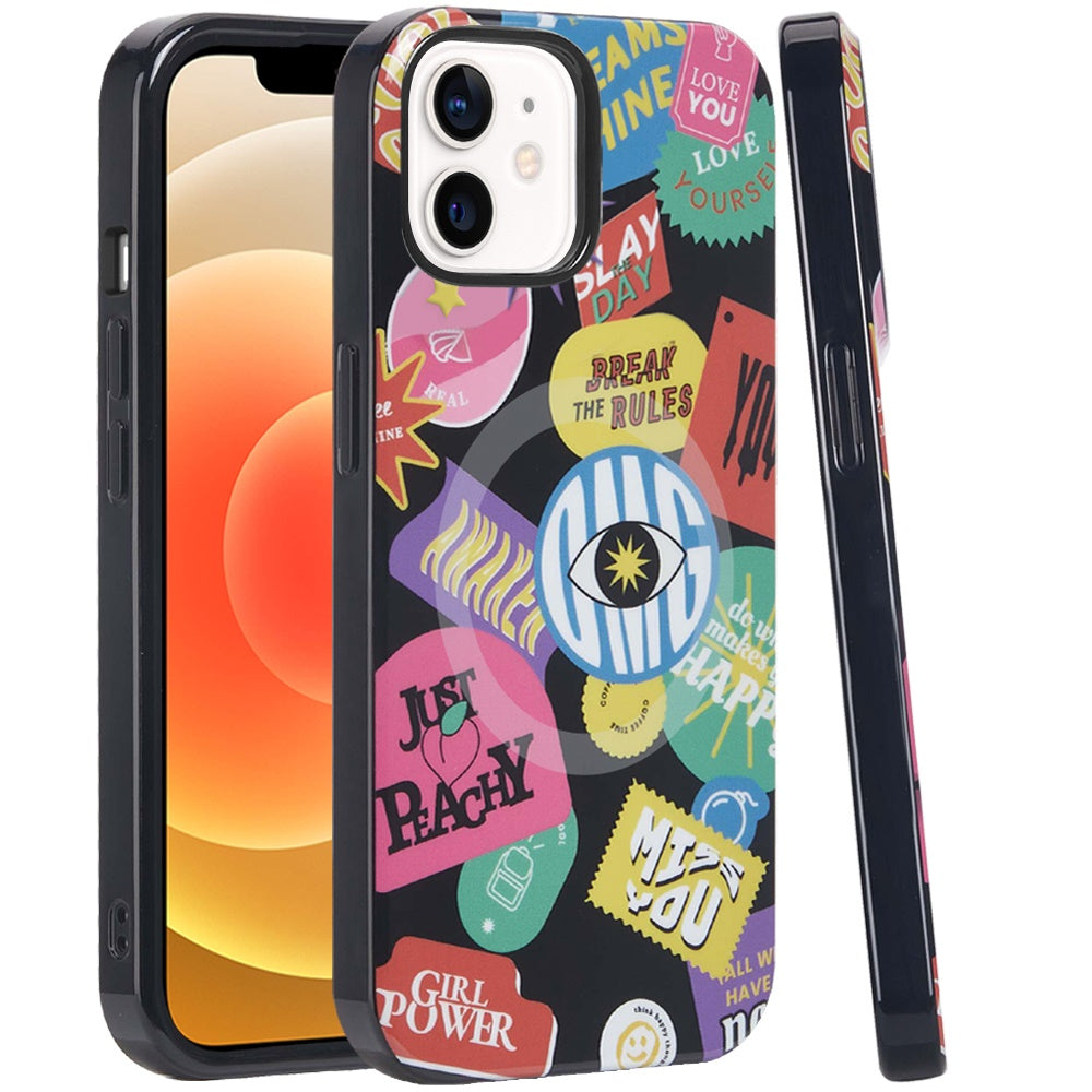 For Apple iPhone 16 Plus (6.7") Durable Fashion IMD Printed Design TPU Slim Shockproof Protective Case with Stylish Pattern Case Cover