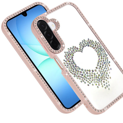 Angel Hearts Glitter Shimmer Diamond Edge Sparkle Hybrid Shockproof AntiSlip Grip Fashion Stylish Protective Bumper