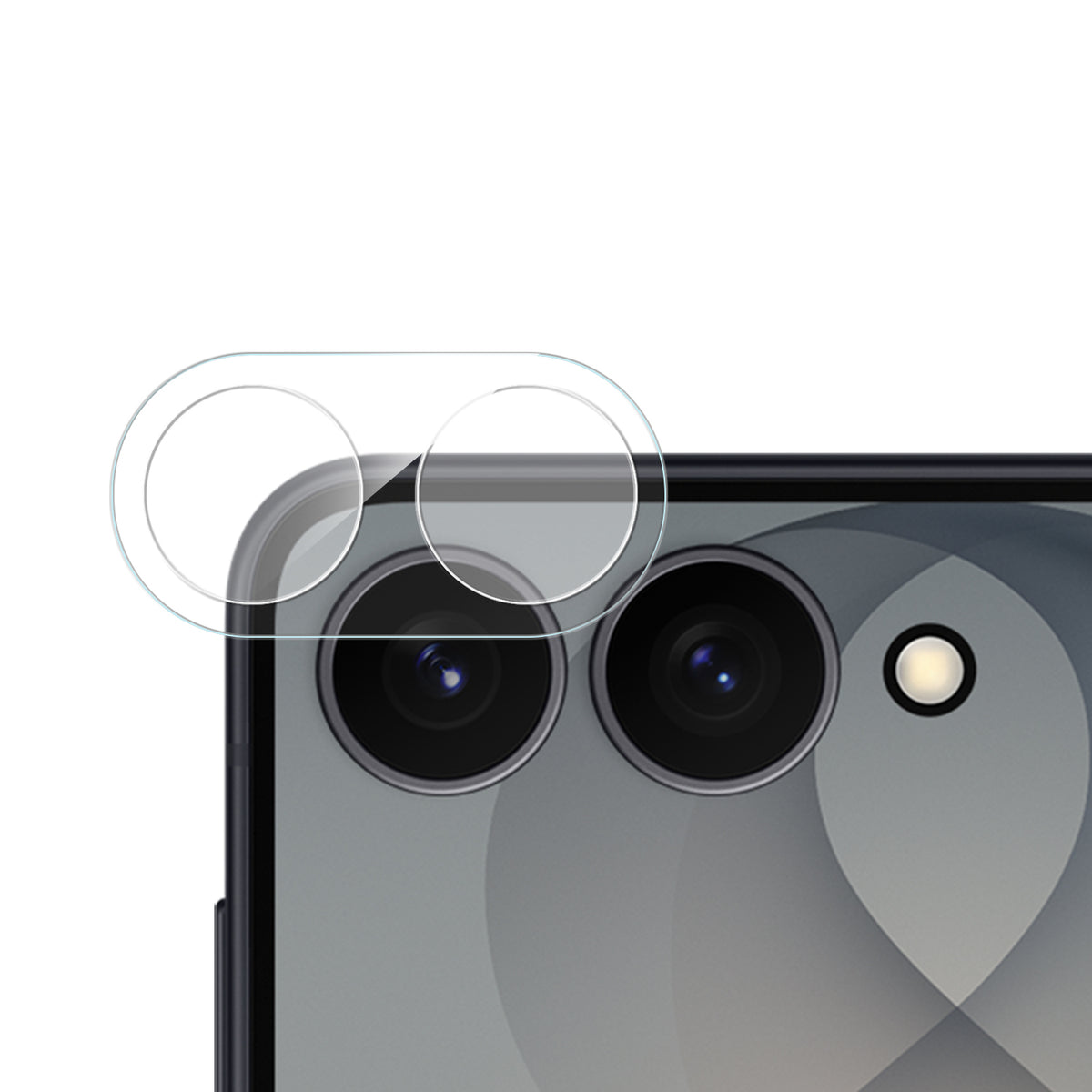 Camera Lens Protector for Samsung Galaxy Z Flip 8 Camera Clear Tempered Glass 2.5D Scratch Resistant HD Transparent Anti Fingerprint Protective Lens Guard Clear