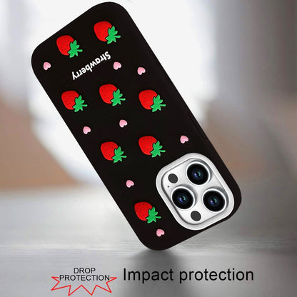 Fashionable Silicone Textured Decorative Design Pattern Protective Rubber TPU Hybrid Protection