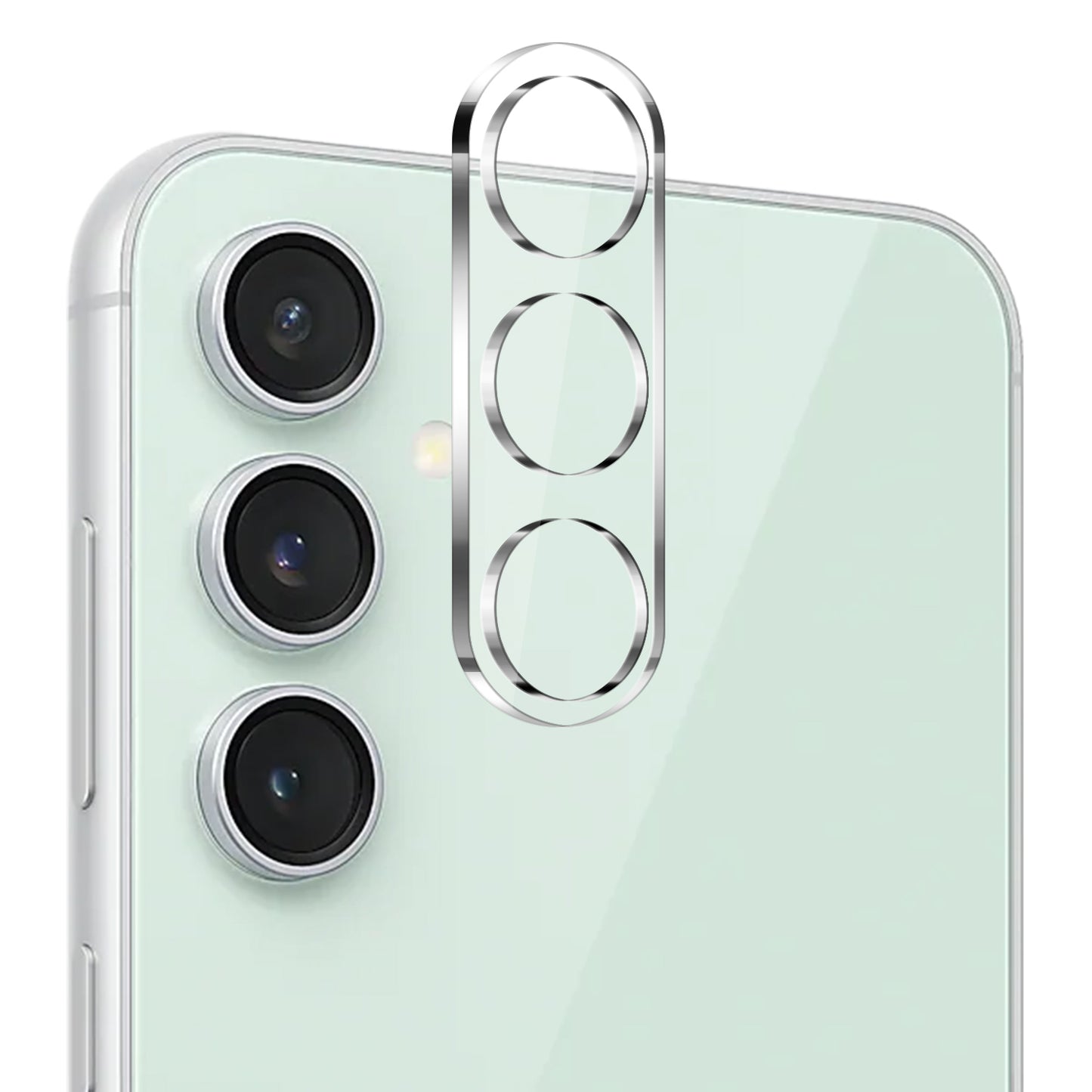 For Samsung Galaxy S23 Fan Edition /Galaxy S23 FE Camera Lens Protector HD Clear Back Camera Protector Tempered Glass, Case Friendly, Ultra-Thin, Easy Installation Protector Clear