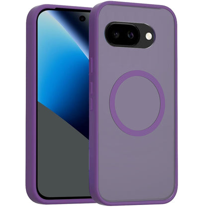 For Google Pixel 10a MagSafe Compatible Case Hybrid Soft TPU Bumper Hard Translucent Matte Back Slim Shockproof Case Cover