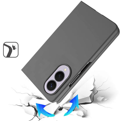 Phone Case for Samsung Galaxy Z Fold 8 Snap On Hard Shell Matte Finish Slim Fit Rubber TPU Soft Lightweight Protective Cover Gray