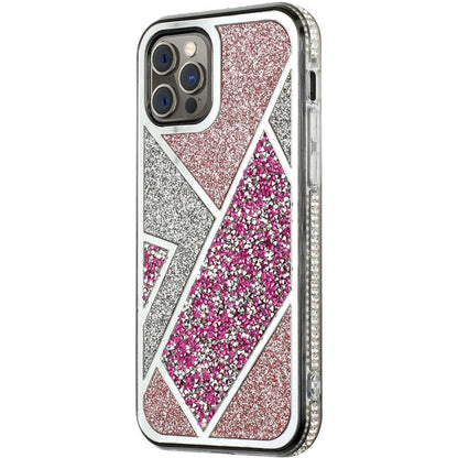 For Samsung Galaxy S25+ /S25 Plus /S24+ Plus Cute Fancy Fashion Glitter Bling Case - Diamond Rhinestone Sparkly Hybrid Rugged TPU Bumper Case Cover