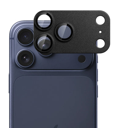 Camera Lens Protector for Apple iPhone 17 Pro Max (6.9") Camera Lens Protector Tempered Glass Metal Frame Scratch Resistant HD Clear Precision Fit