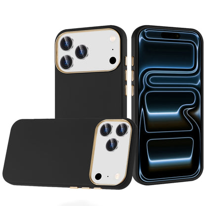 Hybrid Silicone TPU Rubber Chromed Edge TPU Bumper Reinforced Corners Shock Absorbing Protection