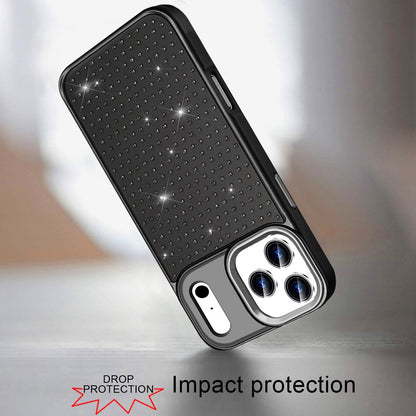 Phone Case for Apple iPhone 18 Pro Max Luxury Diamond Bling Sparkle Chrome Metallic Edge Shockproof Durable Protective Stylish Premium Hybrid Design Cover