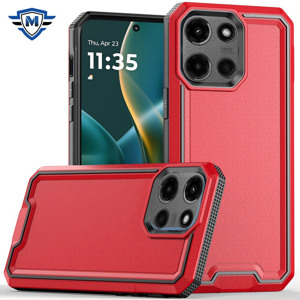 For Motorola Moto G Stylus 5G 2025 Premium Fused Hybrid Tough Strong Hard PC TPU Rubber Shockproof Drop Protection Impact Case Cover