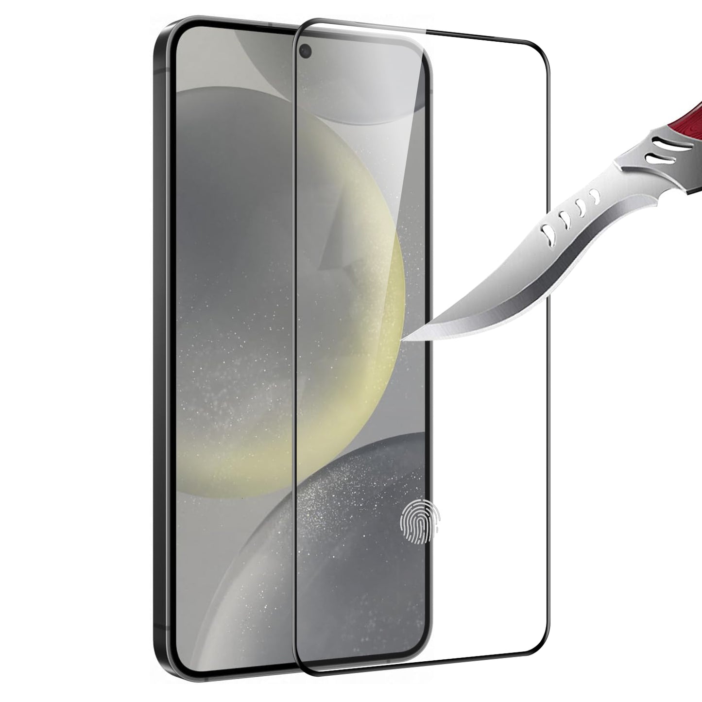 For Samsung Galaxy S26 Ultra Tempered Glass Screen Protector [Full Coverage] Curved Black Edged 9H Hardness Glass Screen Protector Protector Clear Black