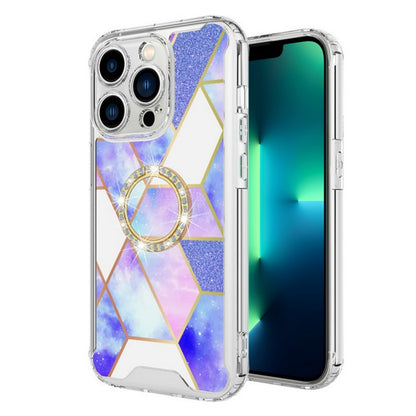 Phone Case Cover for Motorola Moto G Stylus 5G 2026 Fashion Design Bling Diamond Hybrid Protective Case, Ring Kickstand Hard PC + TPU Cover