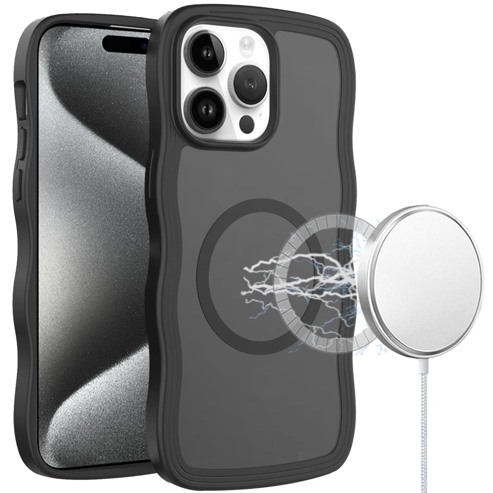 Grip Hand Magnetic Circle Shockproof Hybrid Durable Frame Rugged Protective Secure Hold Premium TPU