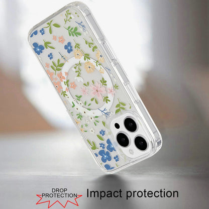 For Apple iPhone 16 Pro Max (6.9") Magsafe Case Cute Pattern Design Durable Shockproof SlimTPU Hard Back [Compatible with Magsafe] Case Cover