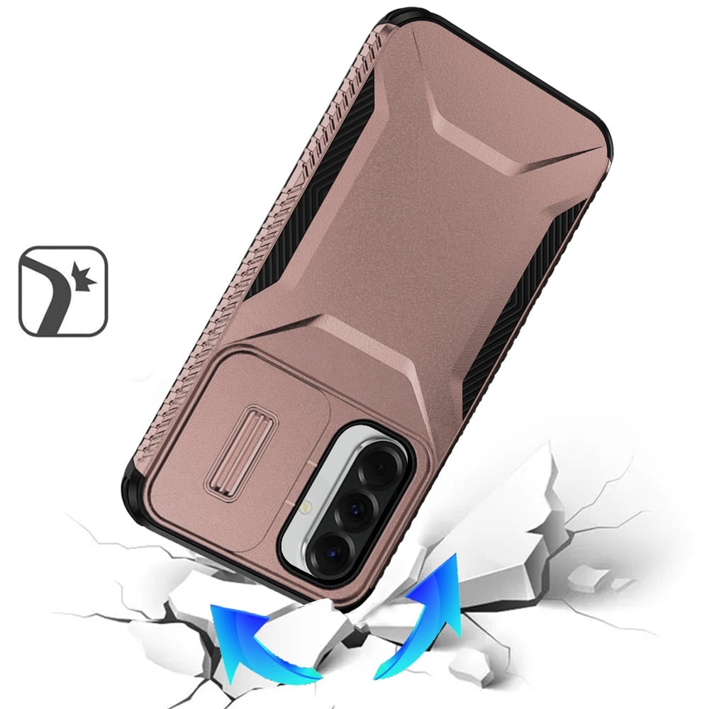 Phone Case for Samsung Galaxy A27 Shockproof Hybrid Rugged Grip Camera Window Guard Window Protective Heavy Duty Slim Textured Design Cover