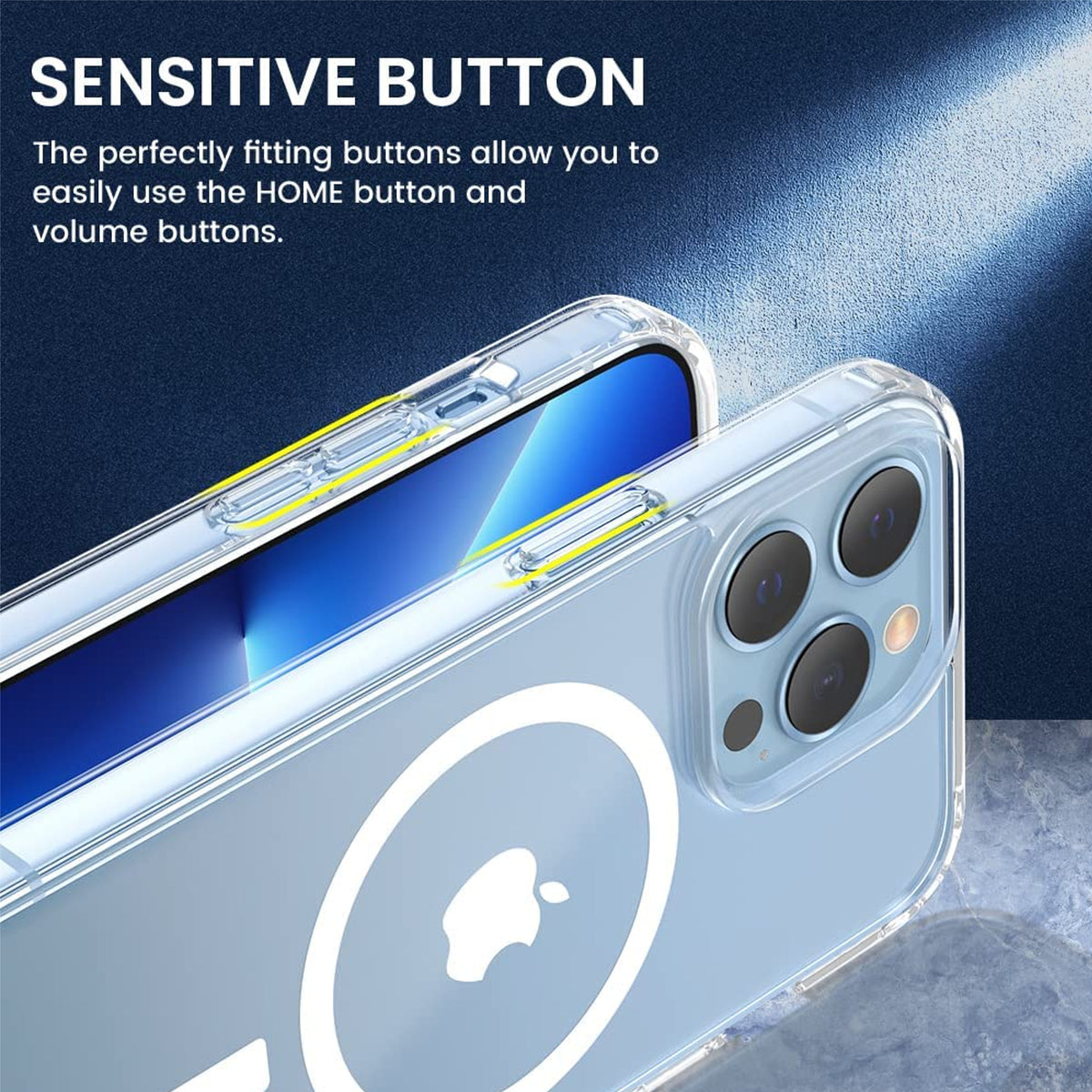 For Samsung Galaxy S25 EDGE Hybrid Clear Case Compatible with MagSafe Shockproof Protective Transparent Back, Slim Fit, Wireless Charging Ready Case Cover Clear