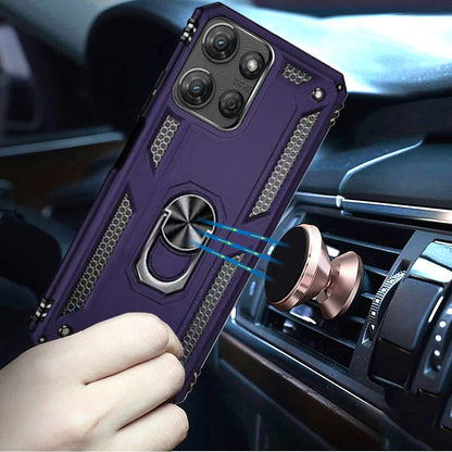 For Motorola Moto G Stylus 5G 2026 /2025 Hybrid Shockproof Durable 360 Degree Rotatable Ring Stand Holder Kickstand Fit Magnetic Car Mount Case Cover