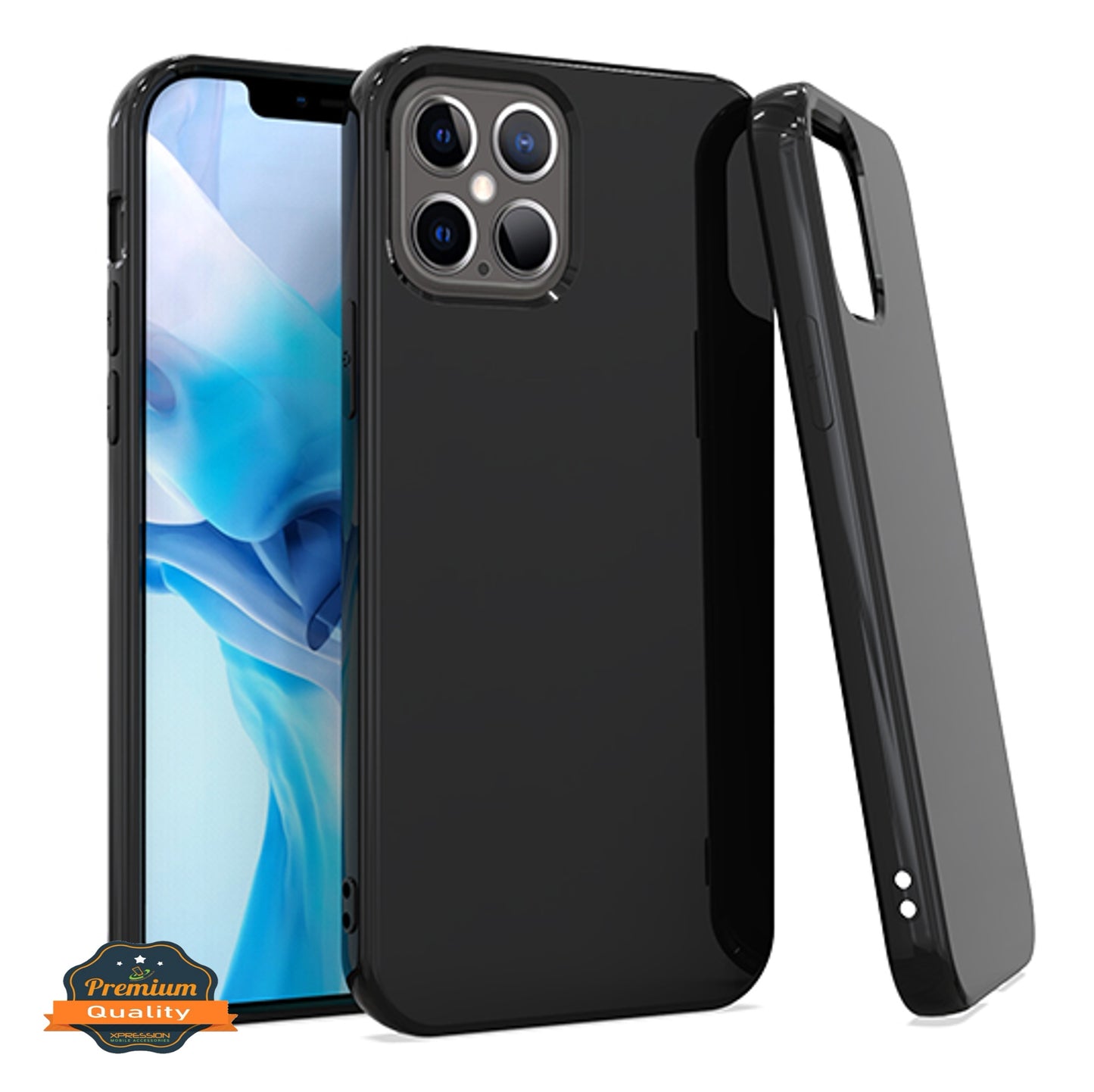 For Samsung Galaxy S25+ S25 Plus /S24+ Slim Thin TPU Gel Rubber Protective Case Soft Skin Flexible Candy Gummy Protective Hybrid Case Cover Black