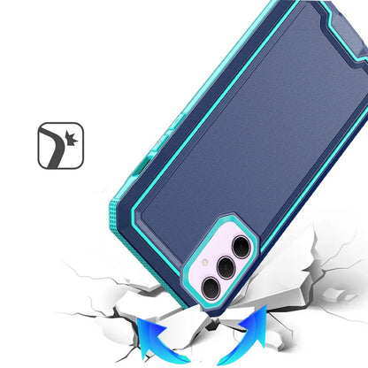 For Samsung Galaxy A36 Premium Fused Hybrid Tough Strong Hard PC TPU Rubber Shockproof Drop Protection Impact Case Cover