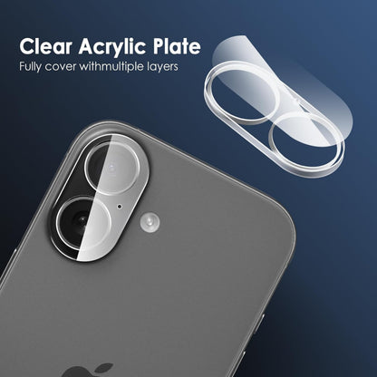 Screen Protector for Apple iPhone 17 Camera Lens Protector Tempered Glass Scratch-Resistant, 9H Hardness Back Camera Protection, Case Friendly Clear