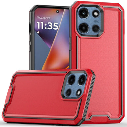 For Motorola Moto G 5G 2026/2025 Tough Modern Fused Hybrid Armor Hard PC TPU Rubber Shockproof Drop Protection Impact Case Cover