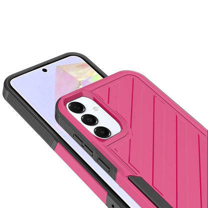 Phone Case for Samsung Galaxy A56 / A36 Rugged Shockproof Dual Layer Lined Armor Heavy Duty Impact Resistant Protective Grip Durable Everyday Protection Cover