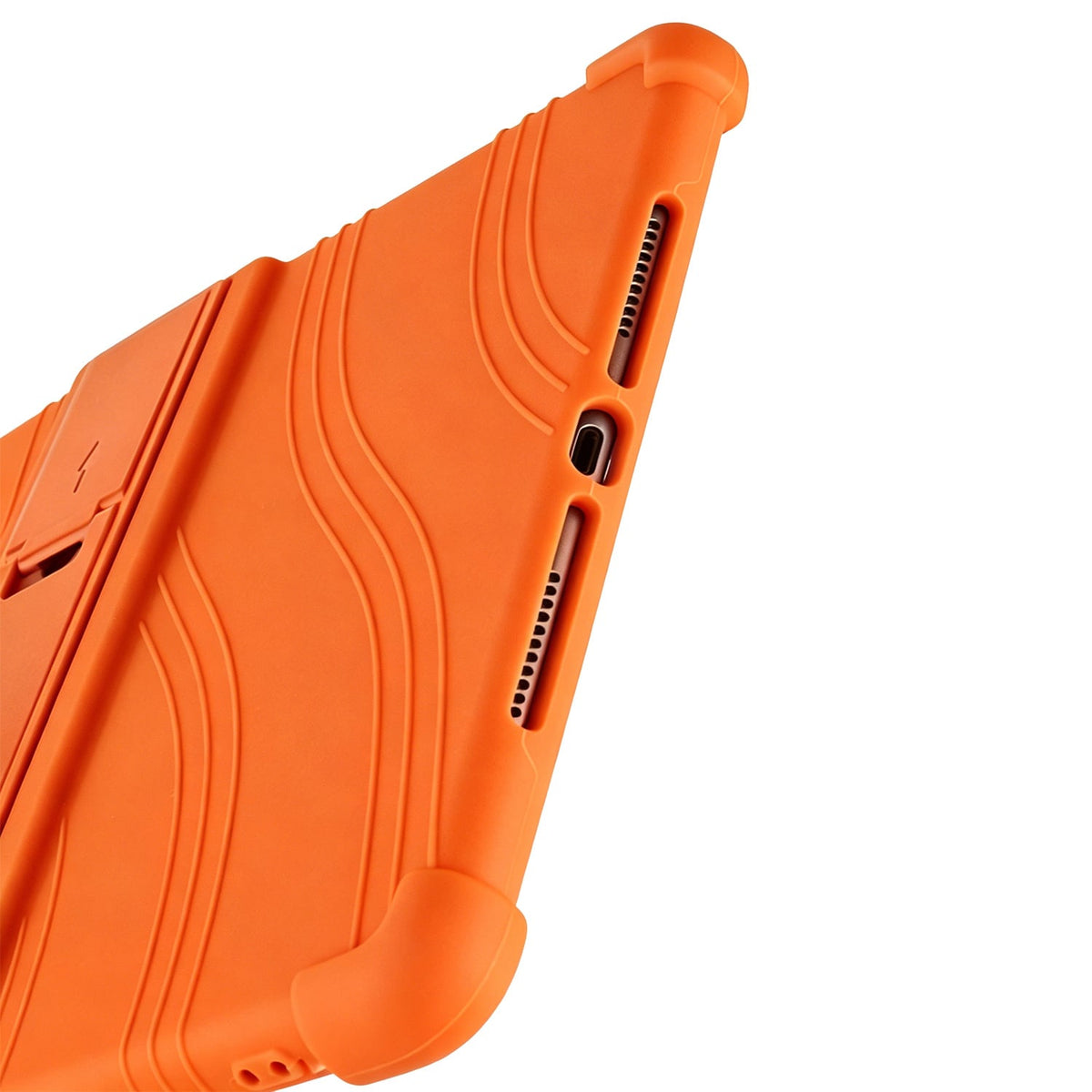 Tablet Case for Apple iPad 9th 8th 7th Gen (10.2 inch) Thick Shockproof Silicone Heavy Duty Rugged Hybrid Full Body Drop Protection Detachable Stand Cover