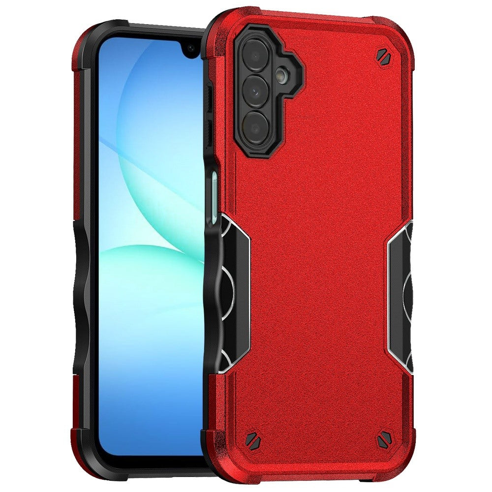 For Samsung Galaxy A17 5G Slim Tough Shockproof Hybrid Heavy Duty 2in1 Dual Layer TPU Bumper Rugged Rubber Defend Armor Case Cover