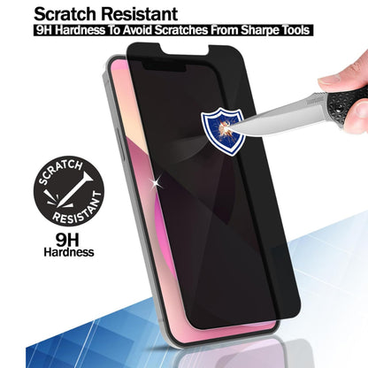 Screen Protector for Samsung Galaxy Z Fold 8 Ultra Tempered Glass Screen Protector Privacy Anti-Spy Anti Peeping 9H, Black Screen Guard Easy to Install Black