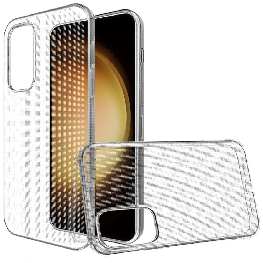 For Samsung Galaxy S24 Clear TPU Thick Shock Protection Slim Grip Durable Transparent Minimal Design for Plus Series Case Cover Clear