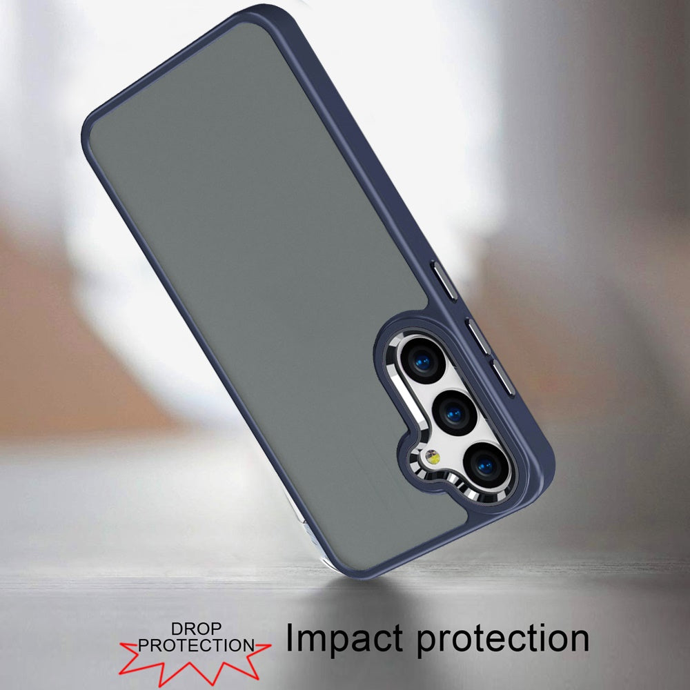 Slim Fit Thin Hybrid,Frosted Matte Polished Acrylic Hard PC with TPU Rubber Frame