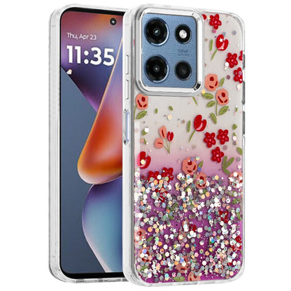 For Motorola Moto G Stylus 5G 2025 Fashion Beautiful Epoxy Design Hybrid Fashion Stylish TPU Protective, Shockproof Hybrid PC Case Cover