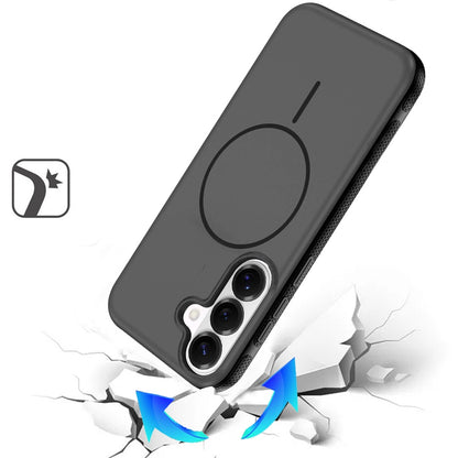For Apple iPhone 17E /16E Super Magnetic Premium Edged Core Matte Thick Hybrid Drop Protection Shockproof Design Case Cover