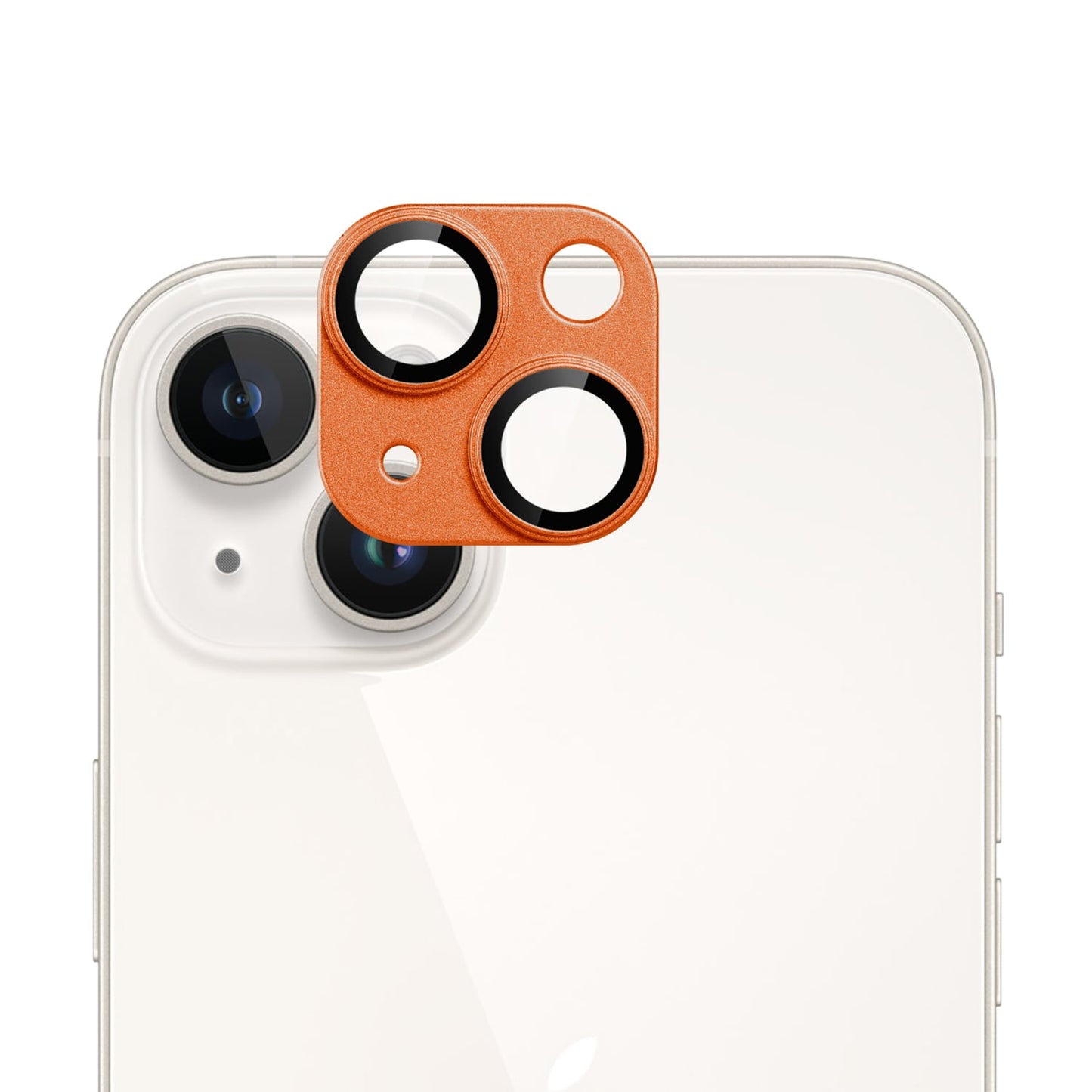 Camera Lens Protector for Apple iPhone 15 Camera Lens Protector Tempered Glass Metal Frame Scratch Resistant HD Clear Precision Fit