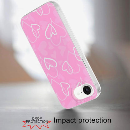 For Apple iPhone 15 Pro Max Fashion Layer Design Slim IMD TPU Protective, Shockproof Hybrid Stylish Durable Hard PC Case Cover