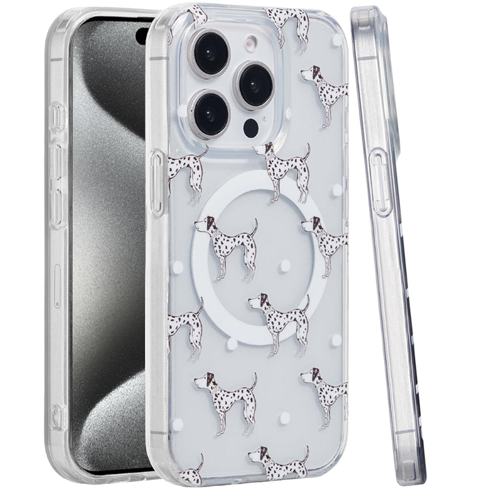 For Apple iPhone 16 Pro Max Durable Fashion IMD Printed Design TPU Slim Shockproof Protective Case with Stylish Pattern Case Cover