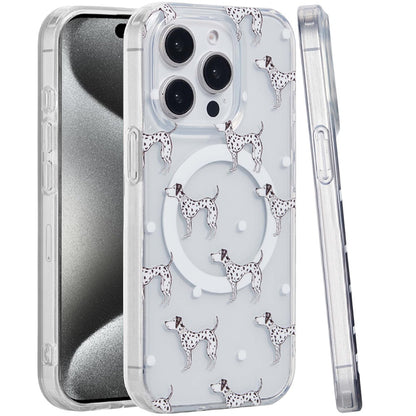 For Apple iPhone 16 Pro Max Durable Fashion IMD Printed Design TPU Slim Shockproof Protective Case with Stylish Pattern Case Cover