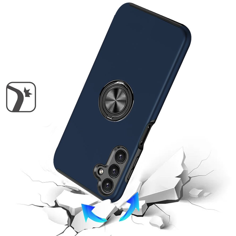 Phone Case for Samsung Galaxy A56 / A36 Invisible Ring Stand Shockproof Anti Slip Durable Grip Protective Hybrid Slim Fit Magnetic Car Mount Holder Cover