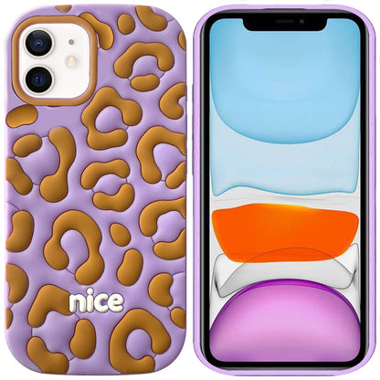 Phone Case for Apple iPhone 11 Fashionable Silicone Textured Decorative Design Pattern Protective Rubber TPU Hybrid Protection Cover