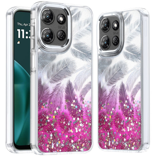 For Motorola Moto G Stylus 5G 2025 Fashion Epoxy Glitter Shimmer Design, Hybrid Shockproof TPU, Stylish Sparkle Slim TPU Protective Case Cover