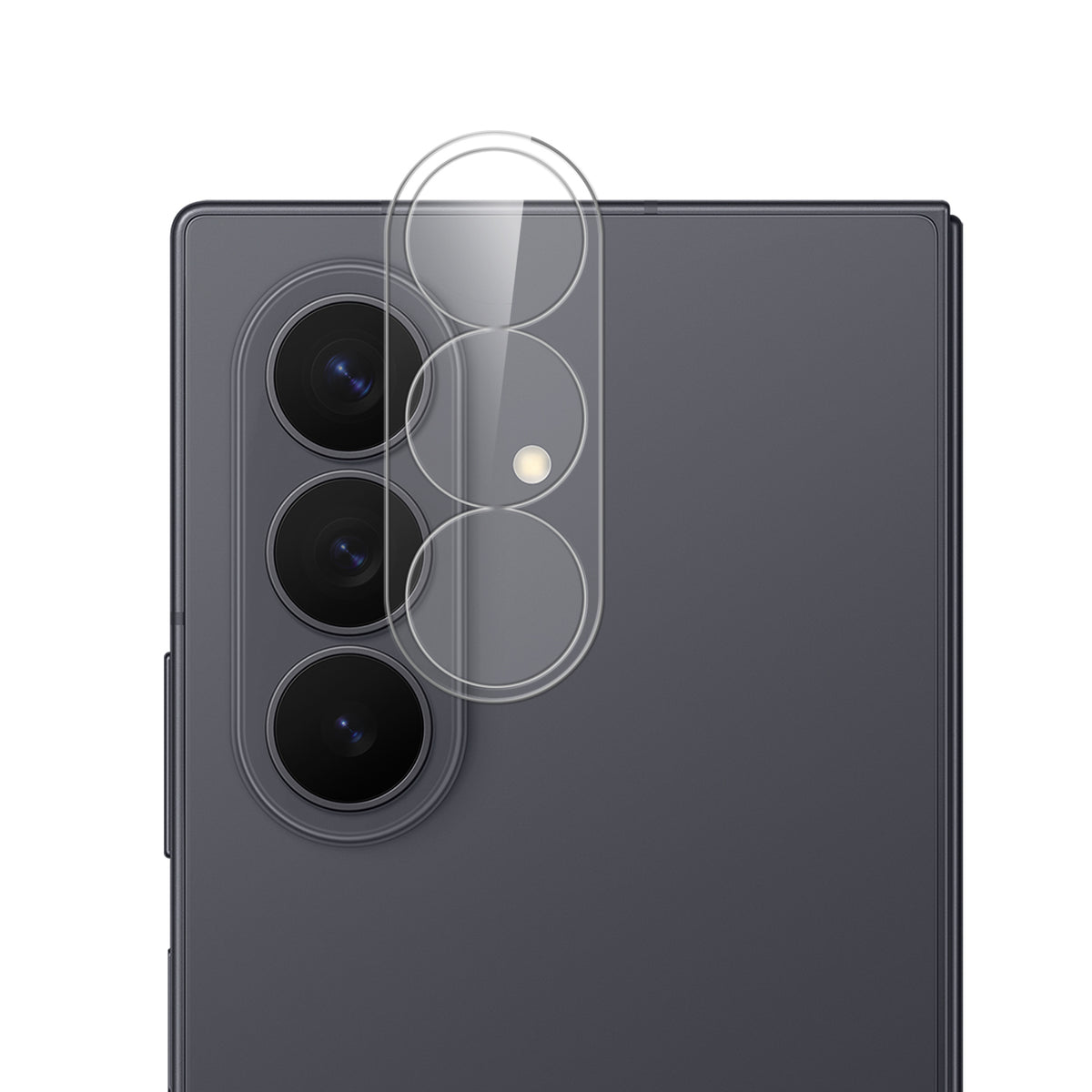 Camera Lens Protector for Samsung Galaxy Z Fold 8 Ultra Camera Clear Tempered Glass 2.5D Scratch Resistant HD Transparent Anti Fingerprint Protective Lens Guard Clear