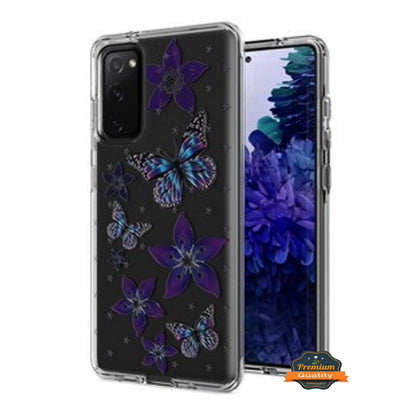 For Motorola Moto G 5G 2025 Hybrid Clear Frame with Trendy Pattern Design, Shockproof Hard Back & TPU Rubber Case Cover